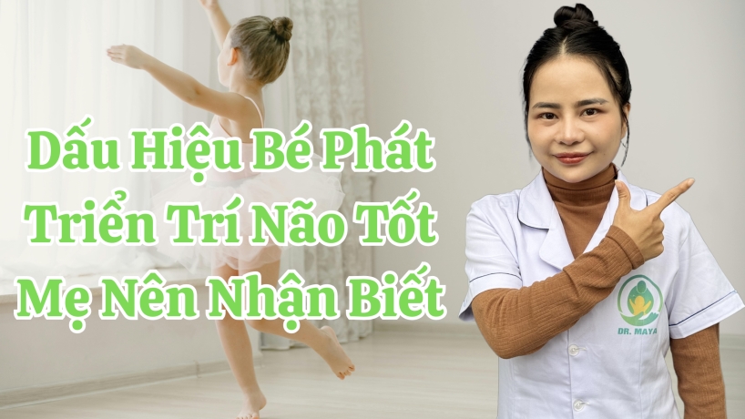 Dấu Hiệu Bé Phát Triển Trí Não Tốt Mẹ Nên Nhận Biết