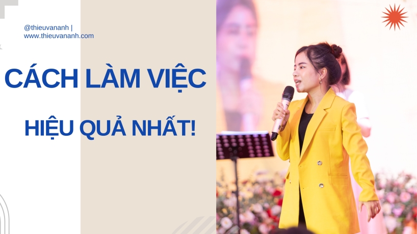 10 thói quen giúp bạn làm việc hiệu quả hơn mỗi ngày