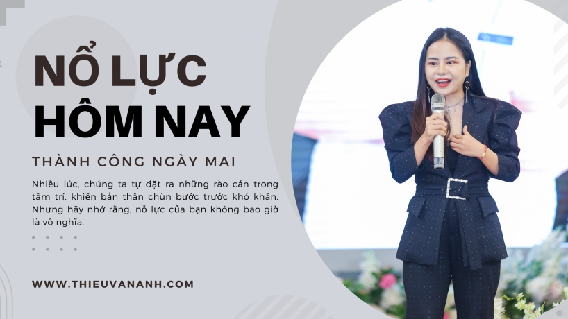 Nỗ Lực Hôm Nay, Thành Công Ngày Mai: Đừng Bao Giờ Bỏ Cuộc!